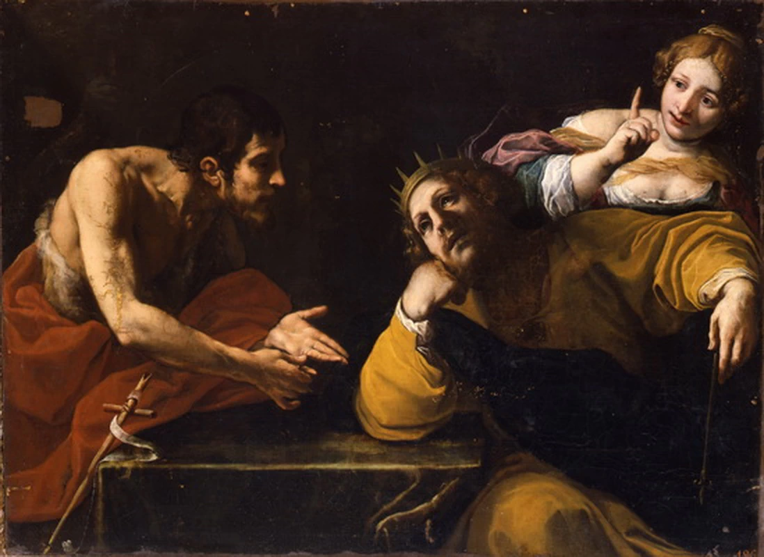San Giovanni Battista che rimprovera Erode - Bologna, Pinacoteca Nazionale